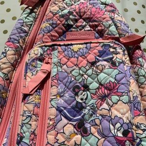 Vera bradley disney sling backpack in minnie's garden party pink Clearance